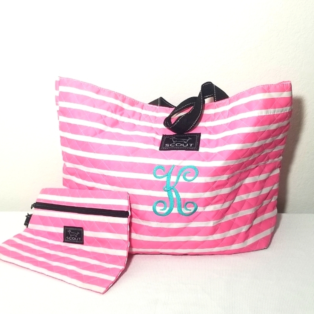 Scout K Logo Tote with Pouch